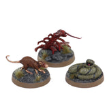 Dungeon critters - Centipede, Rat, and Snake