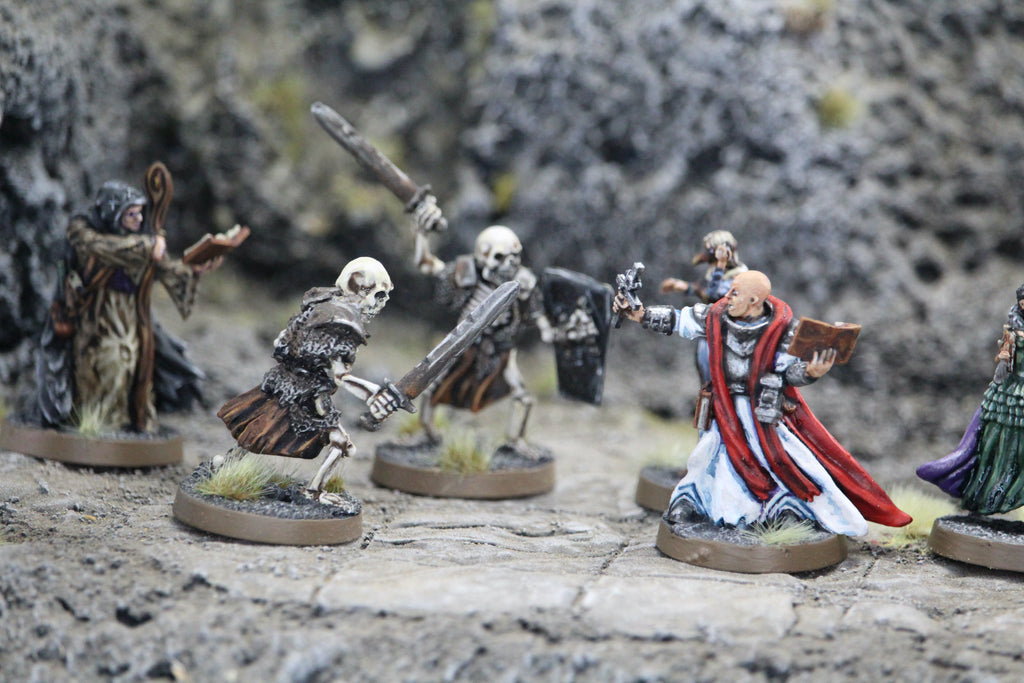 1 X NECROMANT - BONES REAPER Minifigure Jdr Rpg Morto Vivo Un Morto - Foto 14