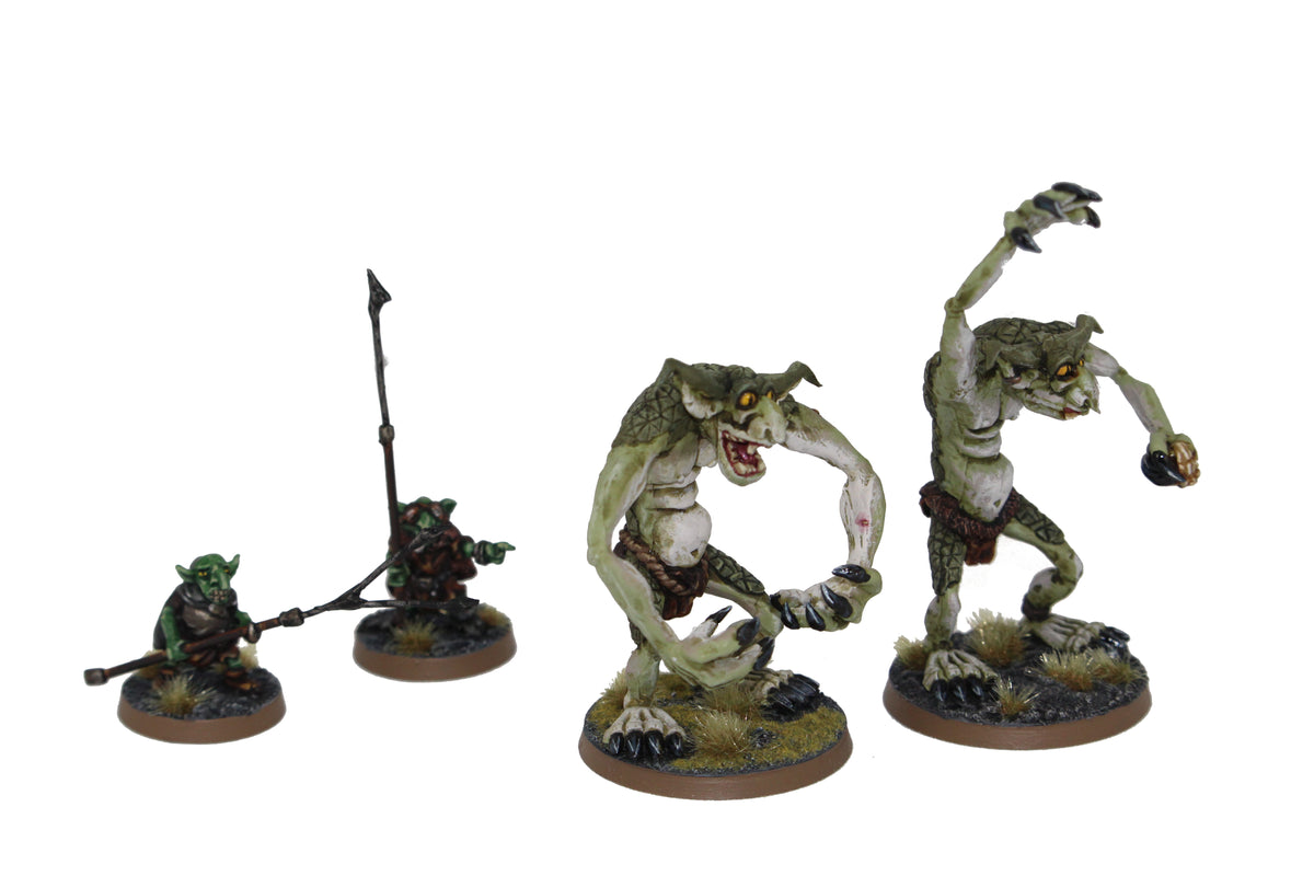 Goblin beast handlers